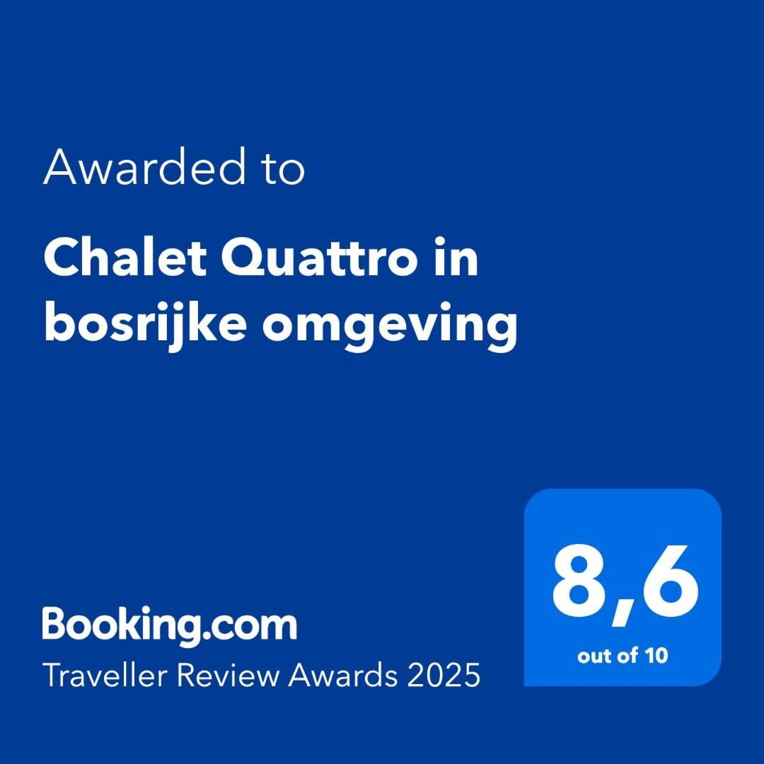 Chalet Quattro In Bosrijke Omgeving Anloo Eksteriør billede